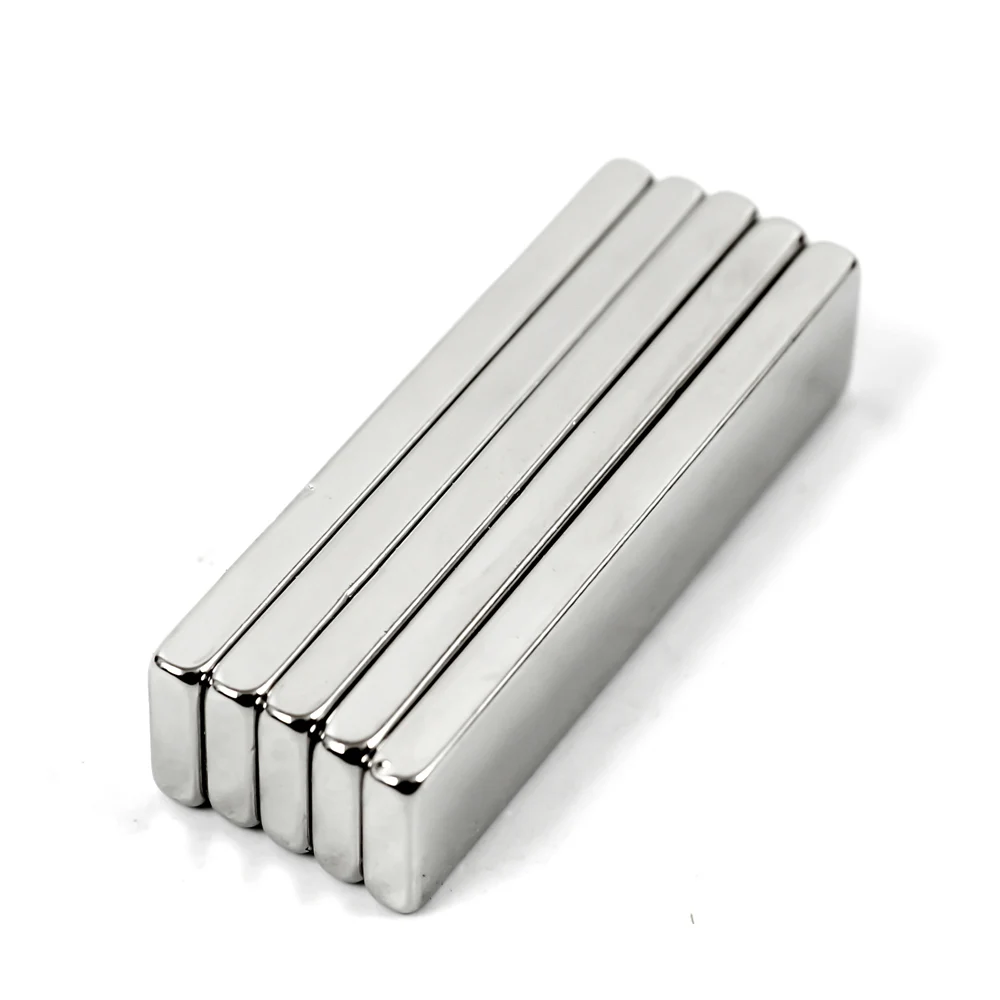 5pcs 40 x 10 3mm N35 Super Strong Block Permanet Magnets Rare Earth Neodymium Magnet for Craft 40*10*3mm | Обустройство дома