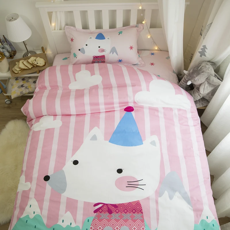 

Mouse Bedding Set Cute and cartoon Duvet Cover for Young Printed Bedlinen 3Pcs Twin size Bedspreads
