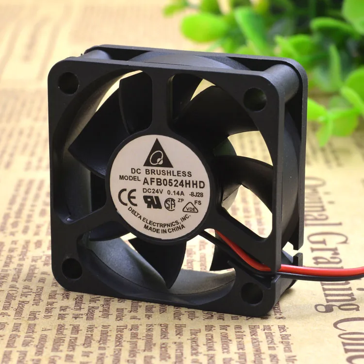 Free Delivery.5 cm 5020 AFB0524HHD 24 v 0.14 a frequency converter cooling fan | Электроника