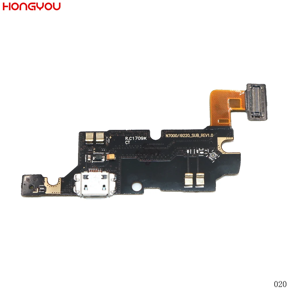 

USB Charging Port Connector Charge Dock Socket Jack Plug Flex Cable For Samsung Galaxy Note1 Note 1 N7000 I9220