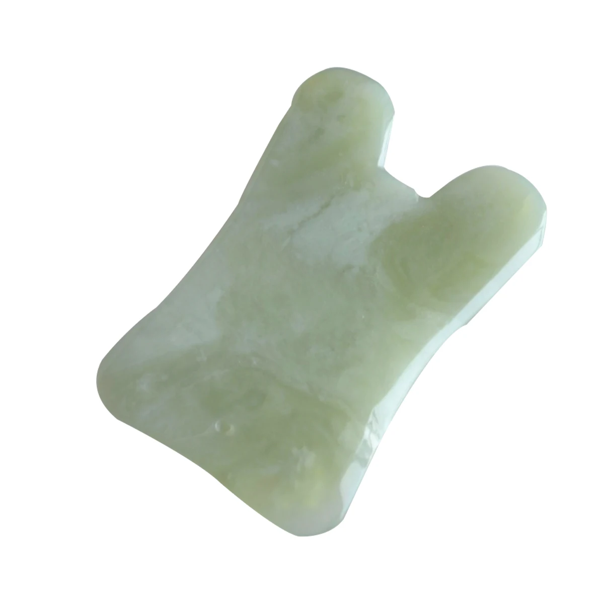 1pc Traditional Natural Jade Stone Guasha Board Square Shape Massage Hand Massager Relaxation Health Care Beauty Tool 2 Size