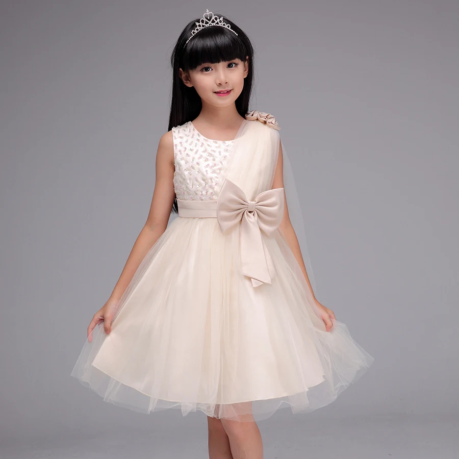 Children Girl Party Wear Western Dress With High Quality