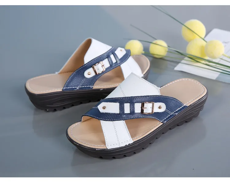 AH 1793-2019 Genuine Leather New Women Sandals-5