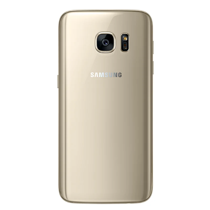 Samsung Galaxy S7 четырехъядерный 5,1 дюймов 4G ram 32G rom LTE 4G 12MP камера 3000mAh 1440x2560 разблокированный мобильный телефон Android