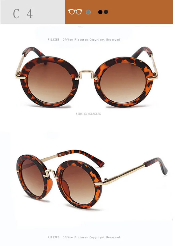 NEW Baby Girls Sunglasses Brand Designer UV400 Protection Lens Children Sun Glasses Cute Kids Sunglasses Cool Goggles (2) - 