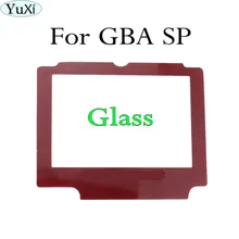 YuXi 20pcs стеклянная крышка красного цвета для Nod GBA SP пластиковая защитная пленка для экрана для игры-модель для мальчика Advance SP