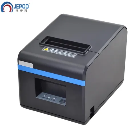 Jepod Xp-n160ii Novidade Chegou 80 Milímetros Auto Cortador de Impressora Pos Impressora de Recibos Usb/lan/usb + Bluetooth Portas para a Loja de Chá de Leite