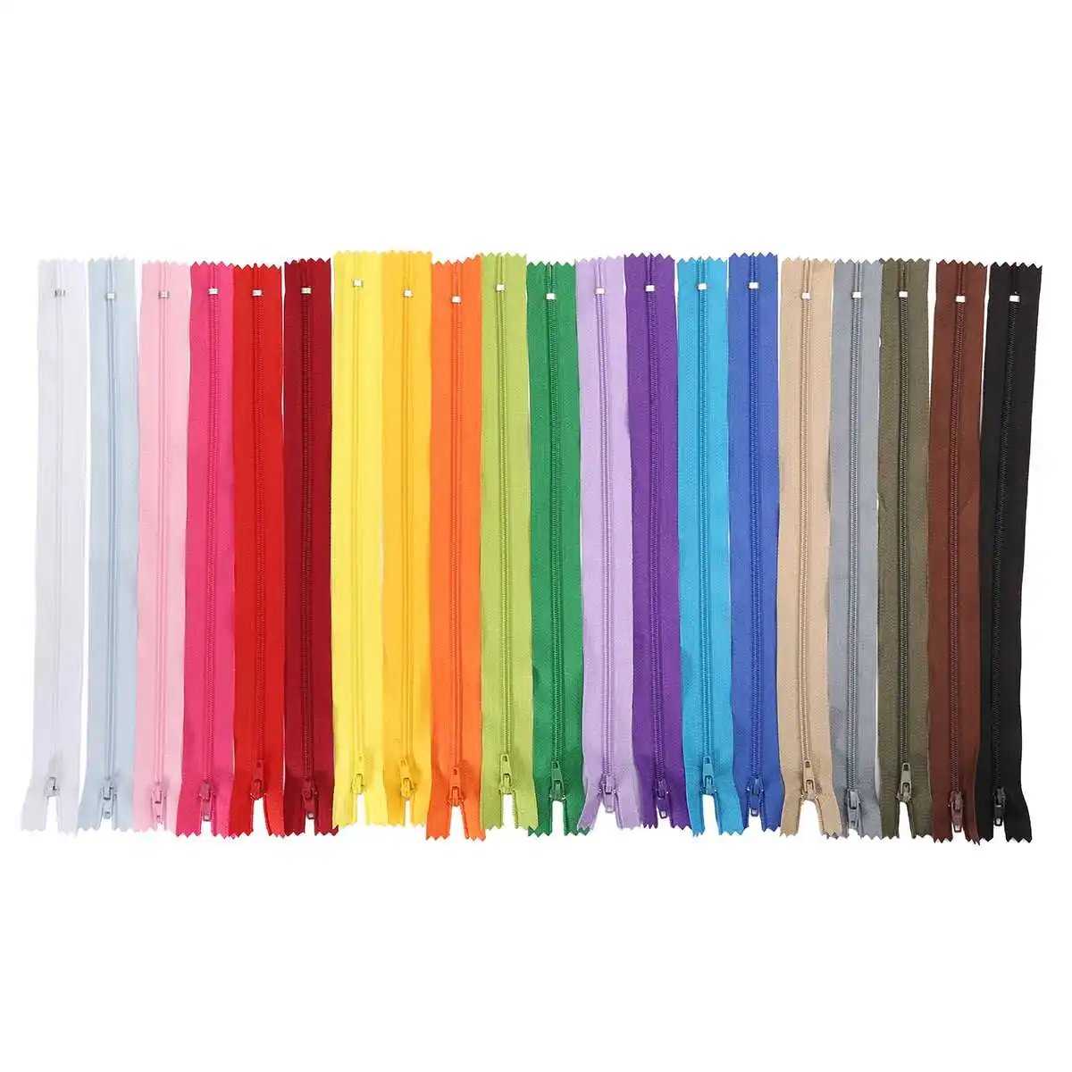 70 шт. 18 цветов 30 см нейлоновые молнии для юбки брюки кружева застежка-молния DIY застежка для шитья аксессуары для шитья одежды