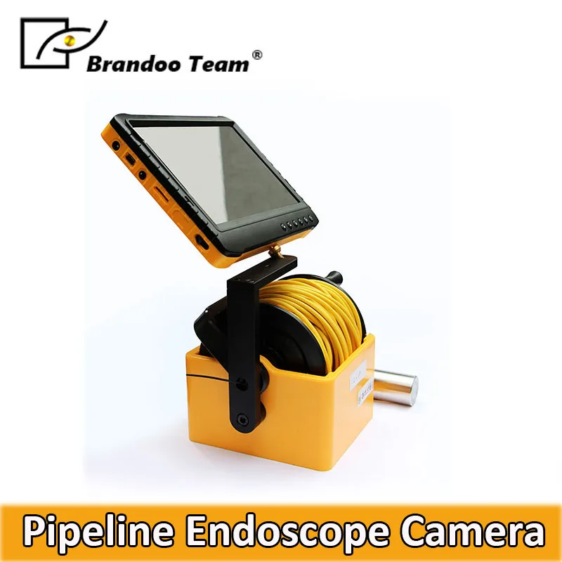 

Professional Pipe Sewer Inspection Camera System 7"TFT Monitor 20/30m cable Industrial Pipeline Endoscope Camera