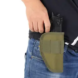 Тактический Пистолет ручной пистолет кобура крыльцо слот Скрытая сумка держатель пистолет сумка аксессуары