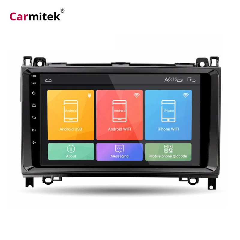 Sale 2G 32G SIM 2 din android car radio multimedia gps Navigation For Mercedes Benz Sprinter B200 W209 W169 B-class W245 B170 Vito 1