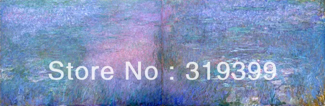 

Claude Monet Oil Painting Reproduction on Linen canvas,Water lily pond 1926,100%handmade,Free Shipping,museum Quality