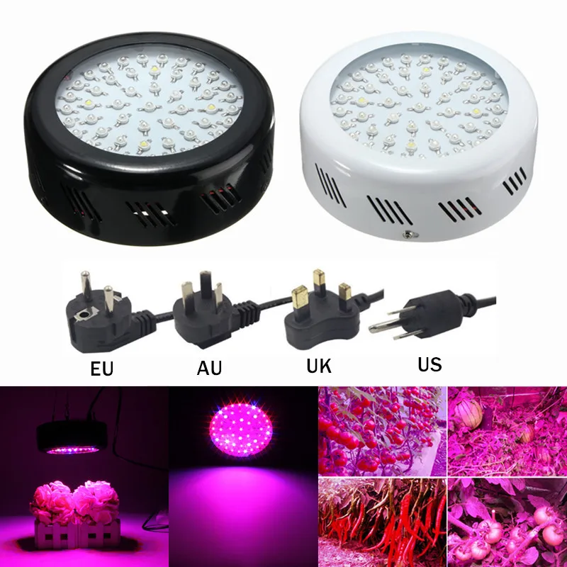 

150W Indoor IR UV Full Spectrum LED Veg Flower Grow Light Lamp US/UK/AU/EU Plug For Plants Vegs Hydroponic System Plant