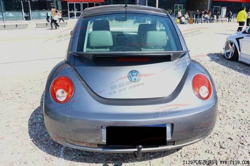 Для Volkswagen Beetle спойлер 1998-2010 для Volkswagen Beetle спойлер высокого качества FRP материал заднего крыла праймер спойлер
