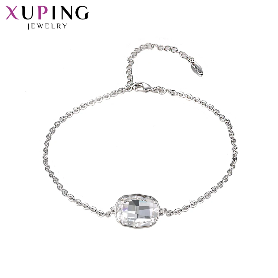 

Xuping New Elegant Bracelets Temperament Crystals from Swarovski Popular Jewelry for Women Thanksgiving Gifts S141.4-75939