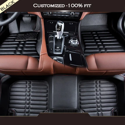 

Custom car floor mats For Renault all models Kadjar Megane2 3 SR Captur Latitude Fluence logan clio laguna Car Styling