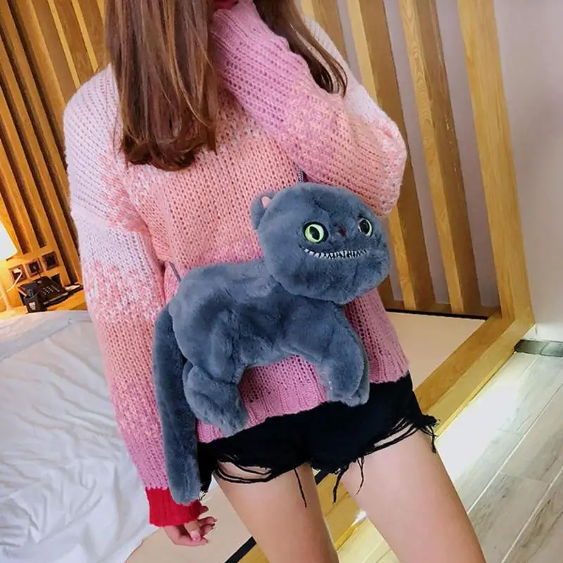 3D لطيف القط شكل النساء رسول Crossbody أكياس العلامة التجارية 3D الحيوان كيتي حقائب كتف ل المراهقين الفتيات بولسا الأنثوية