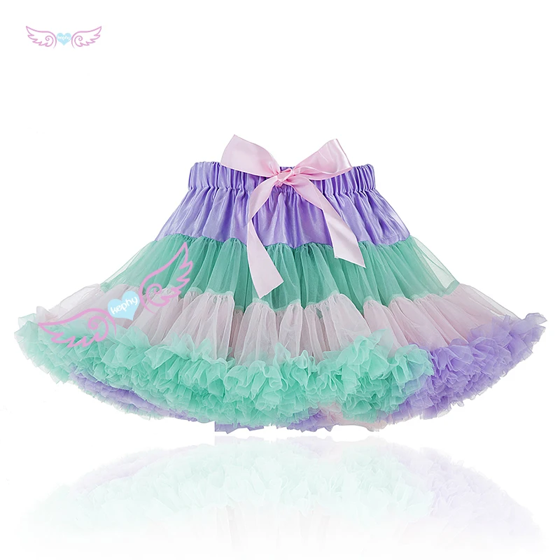 

Womens Skirt Fluffy Chiffon Pettiskirts Bubble Skirt Party Dance Tutu Skirt Women Lolita Petticoat Girls Faldas Saia jupe courte