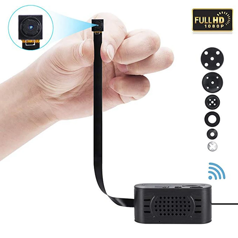 

Mini Camera WIFI P2P HD 1080P Portable Wireless Small Camera Motion Detection Alarm Remote Night Vision For iPhone/Android/PC