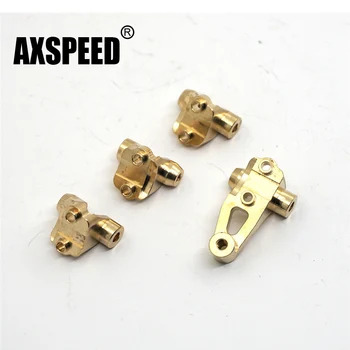 

1Set 45g Heavy Duty Brass Front Rear Axle Lower Shock Mount for Traxxas TRX-4 Upgrade