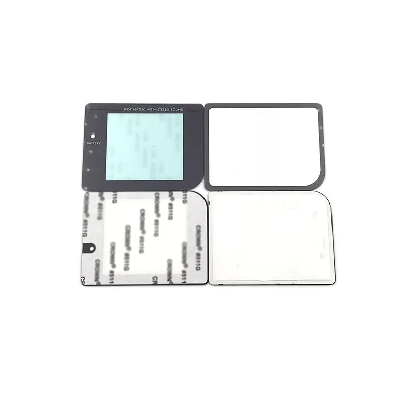 10 шт. Запасное стекло с узкими краями защитная пленка для объектива GameBoy Zero DMG 01