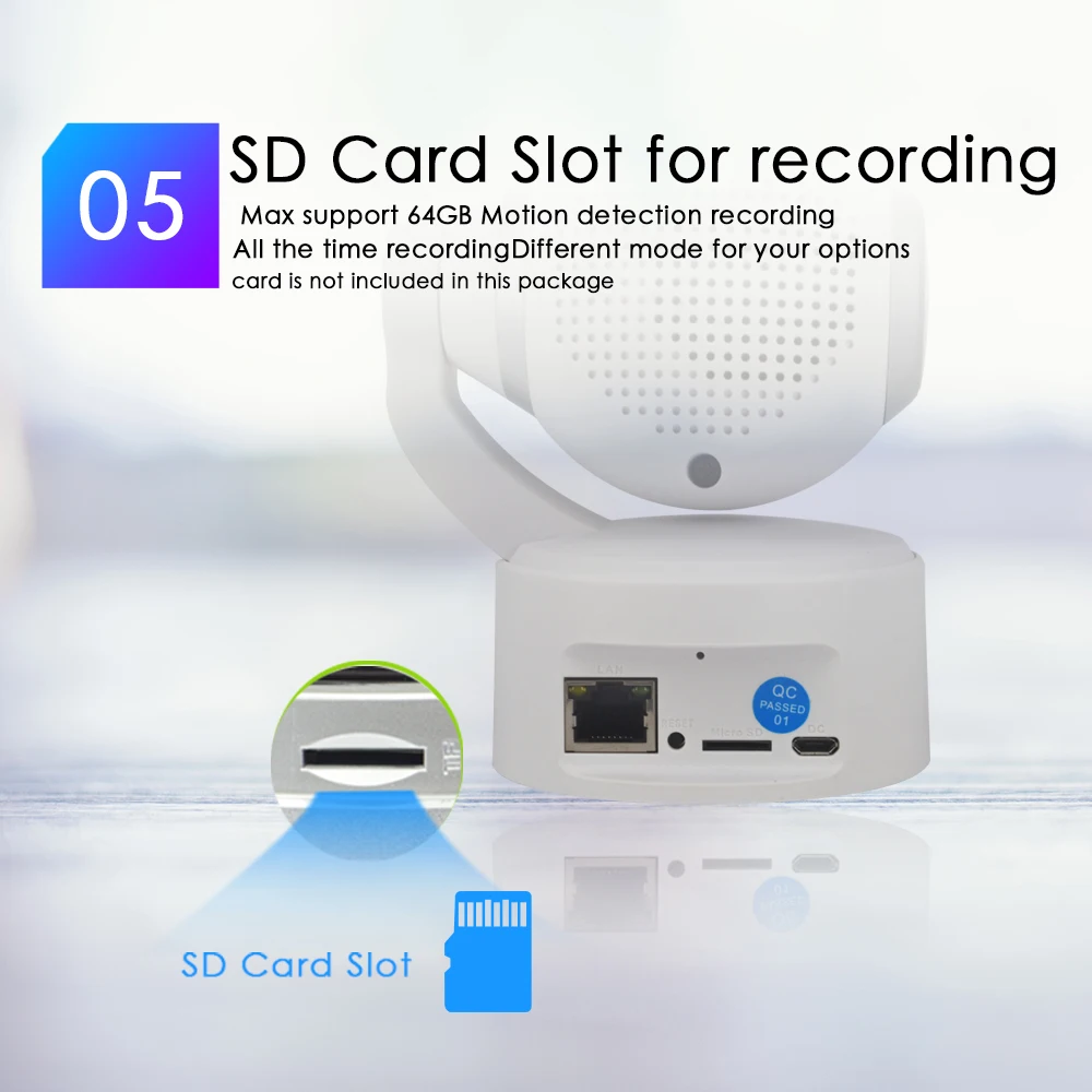 CTVMAN Wi Fi камера безопасности 1080p 2mp с Bluetooth динамиком PTZ Беспроводная IP мини