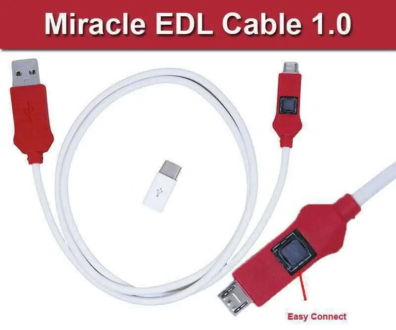 Кабель MIRACLE EDL для вспышки Xiao Mi и Qualcomm открывается порта 9008|cable for|cable micable 8 |
