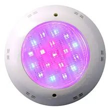 В Европу IP68 поверхностного монтажа цветная(rgb) светодиодная подсветка для бассейна из 18Вт 12В фонтан со светодиодным освещением 10 шт./лот для аквариумов