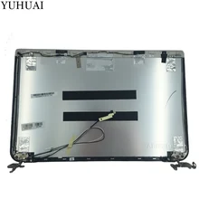 Верхняя крышка для Toshiba Satellite P55-B ЖК задняя крышка H000070900 13N0-W9A0901 серебро