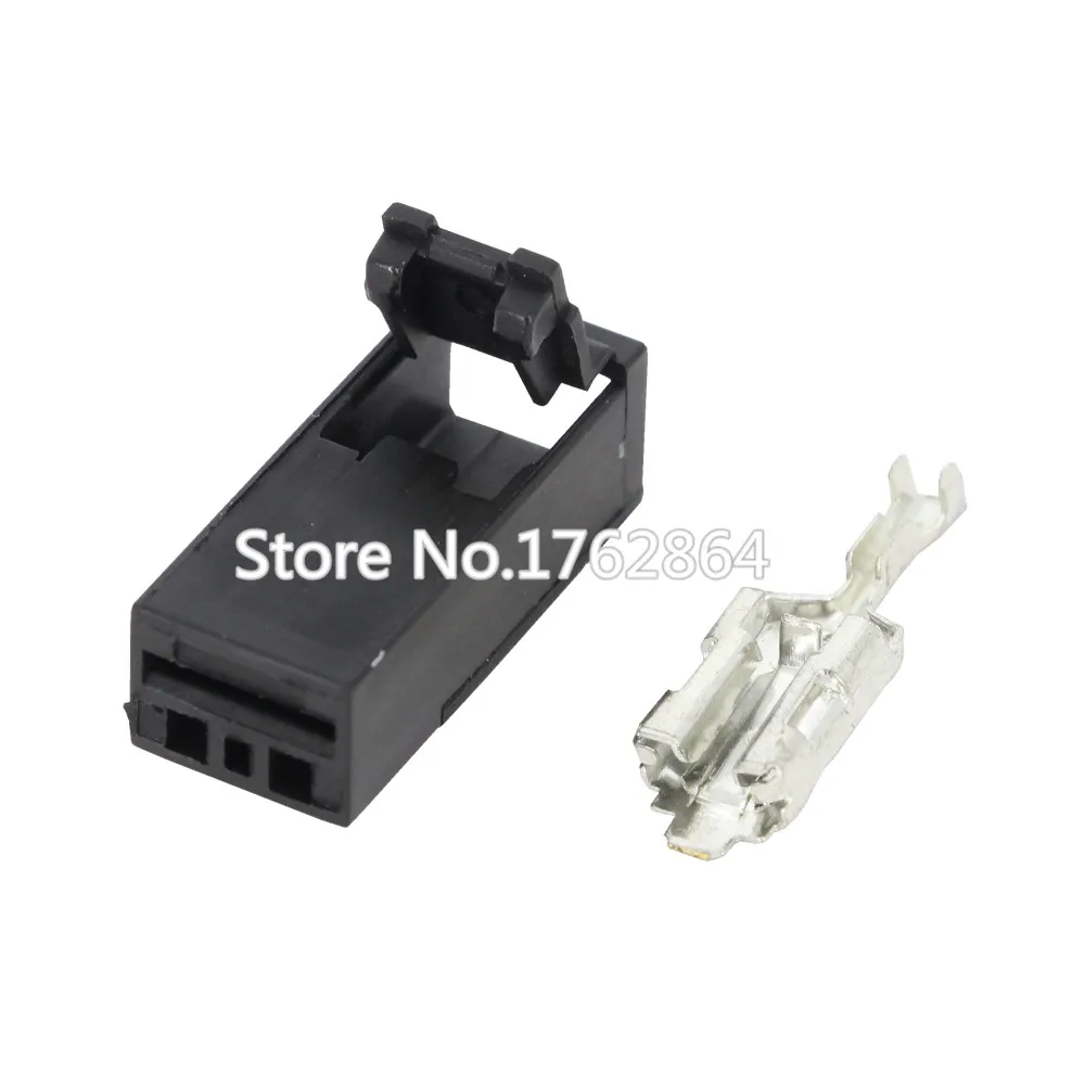 

5 PCS 1 hole plastic parts car connector with connector terminal DJ70120Y-6.3-21