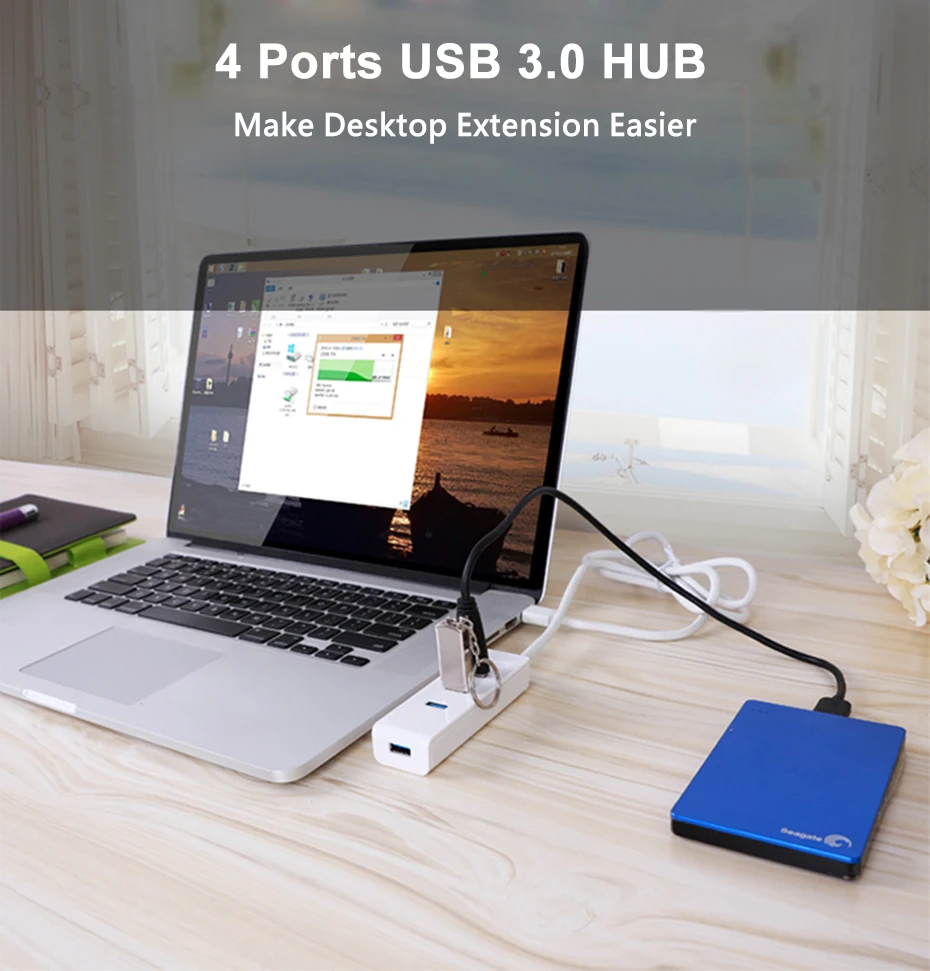 USB 3.0 4 Ports usb hub (8)