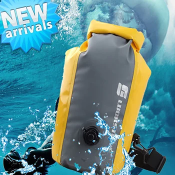 

LUCKSTONE Ultralight Swimming Bag Dry3 Colors Outdoor Nylon Kayaking Storage Drifting Waterproof Rafting Bag 35L