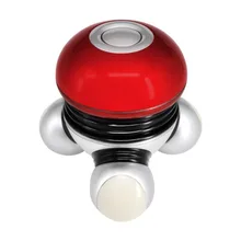 Chialstar Powerful Mini Electric Massager Vibrator Portable Full Body Vibrating Massage with Led Light mini handheld electric massager head body muscle vibrator