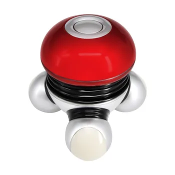 Chialstar Powerful Mini Electric Massager Vibrator Portable Full Body Vibrating Massage with Led Light mini handheld electric massager head body muscle vibrator