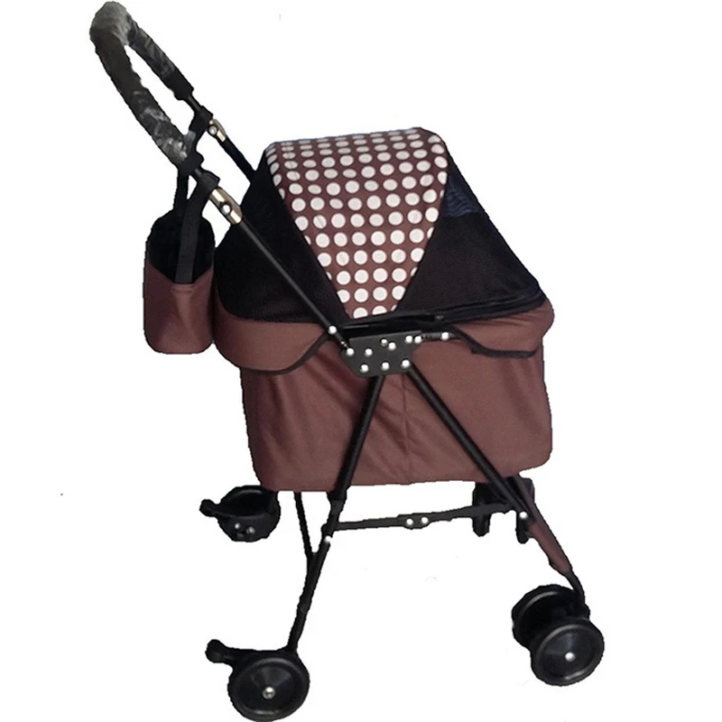 

10kg Ultra light Portable Dog/Cat Travelling Stroller Mini Folding Pet Carrier Bag Outdoor Dog Walking/Shopping Kennel Pram Cart