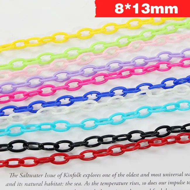 plastic chain bag strap