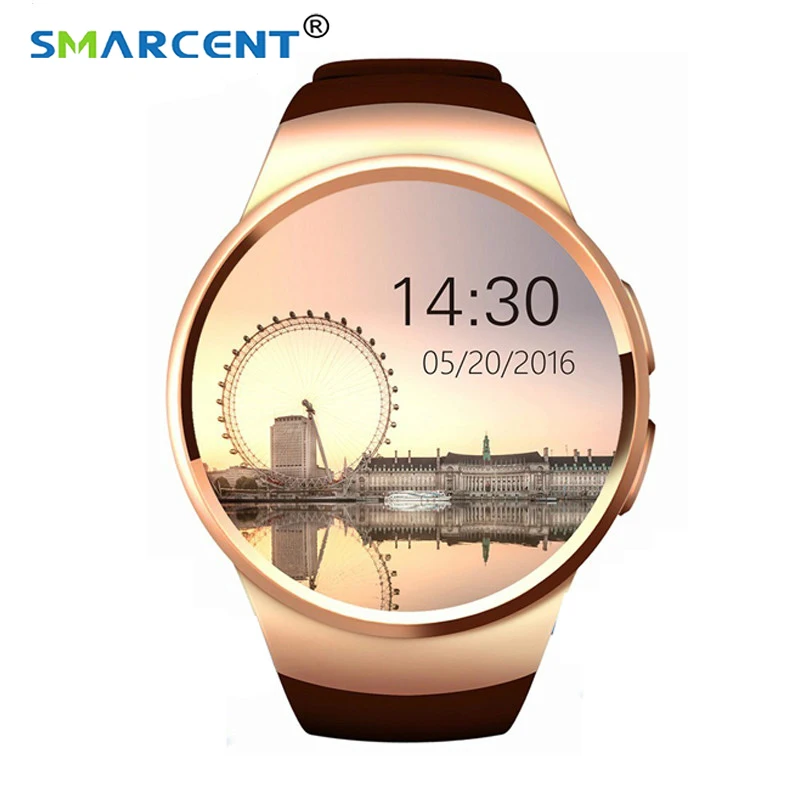 

KW18 Smart Watch Support SIM TF Card Heart Rate Monitor MTK2502 Smartwatch for apple samsung Android IOS smartwatch wearable