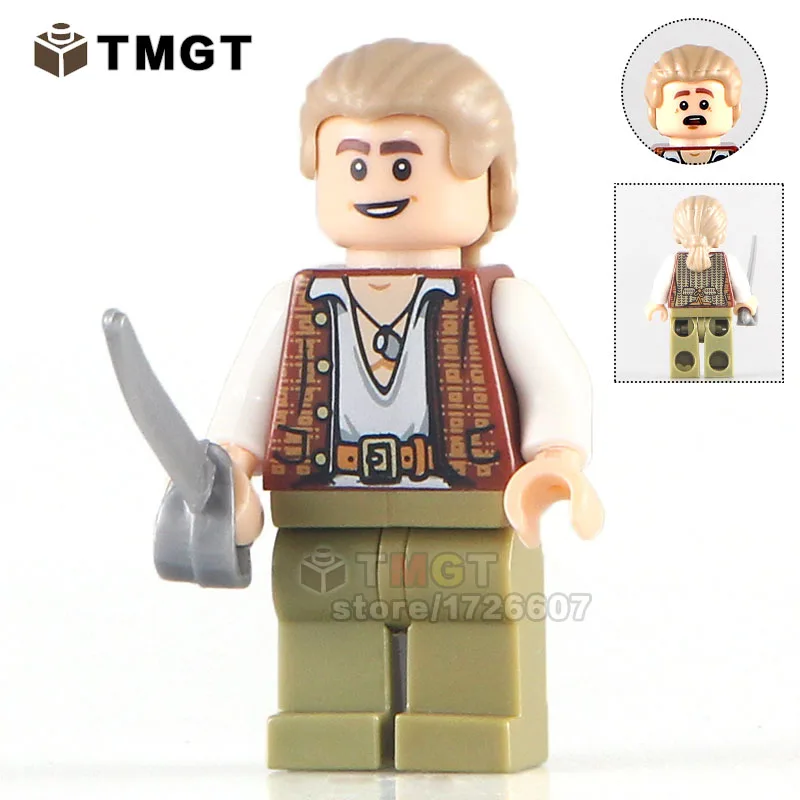 

20pcs/lot PG1002 Henry Pirates of the Caribbean DIY Bricks Movie Building Blocks Children Toys Gift PG8048