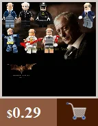 Gotham Gordon Брюс Уэйн Бэтмен Marvel фильм железные человеческие Мстители эндгейм Acrion фигурки в Конструкторы Игрушки для детей DC