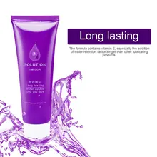 Portable Male Female Body Lubricants Silk Touch Long Last Water Soluble Vaginal Anal Liquid Lubricating Oil Sex Toys For Couples multicolour water soluble adult sex product body lubricating oil