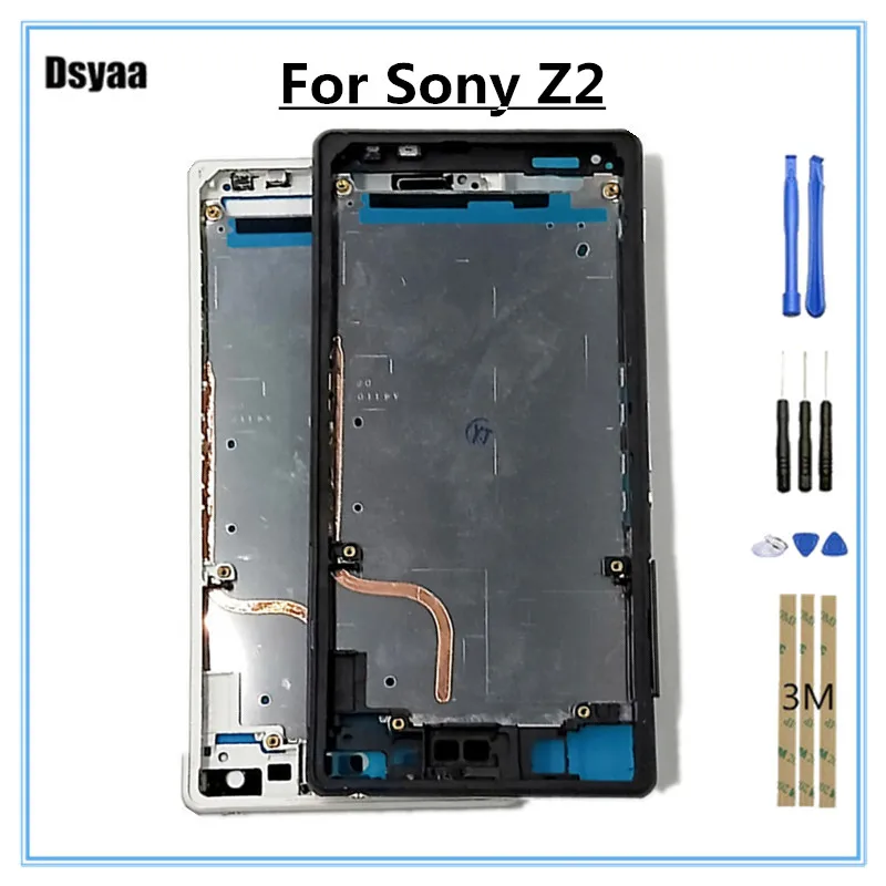 

5.2 Inch Front Frame for Sony Xperia Z2 D6502 D6503 D6543 L50w Middle Frame Front Housing Middle LCD Plate