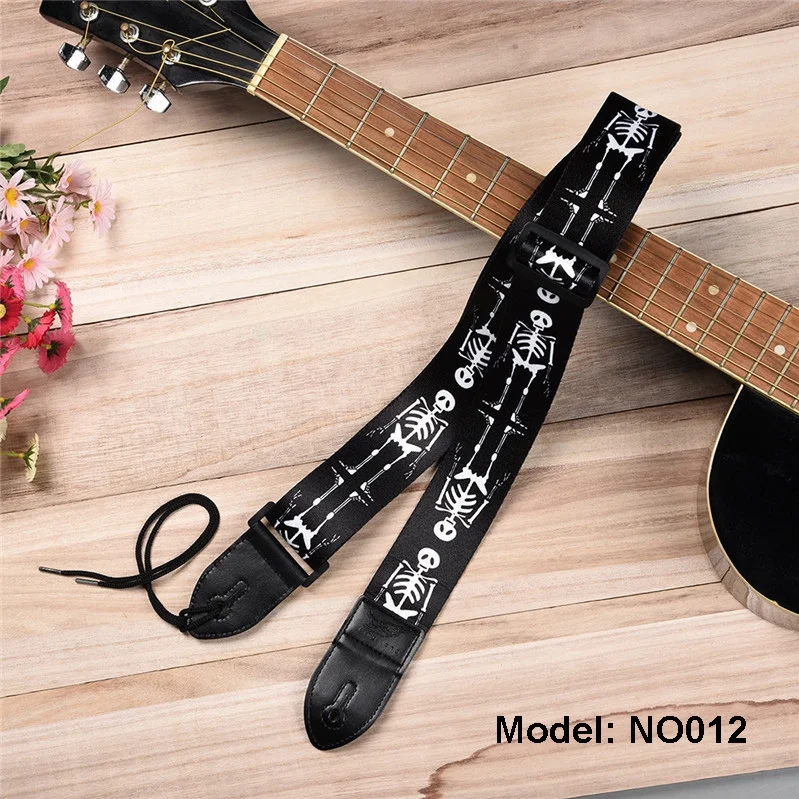 Nylon Guitar Strap for Acoustic Electric Guitar and Bass Multi Color