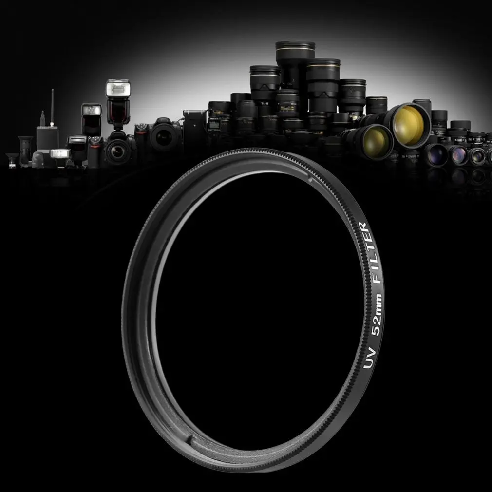 

52mm Haze UV Filter Lens 52mm Lens Protector For DSLR/SLR/DC/DV Camera Lens Dust-proof Moisture-proof Scratch-proof