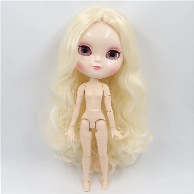 Фабрика blyth ICY DBS кукла игрушка белая кожа A-cup joint тело азон тело 30 см - Цвет: white skin