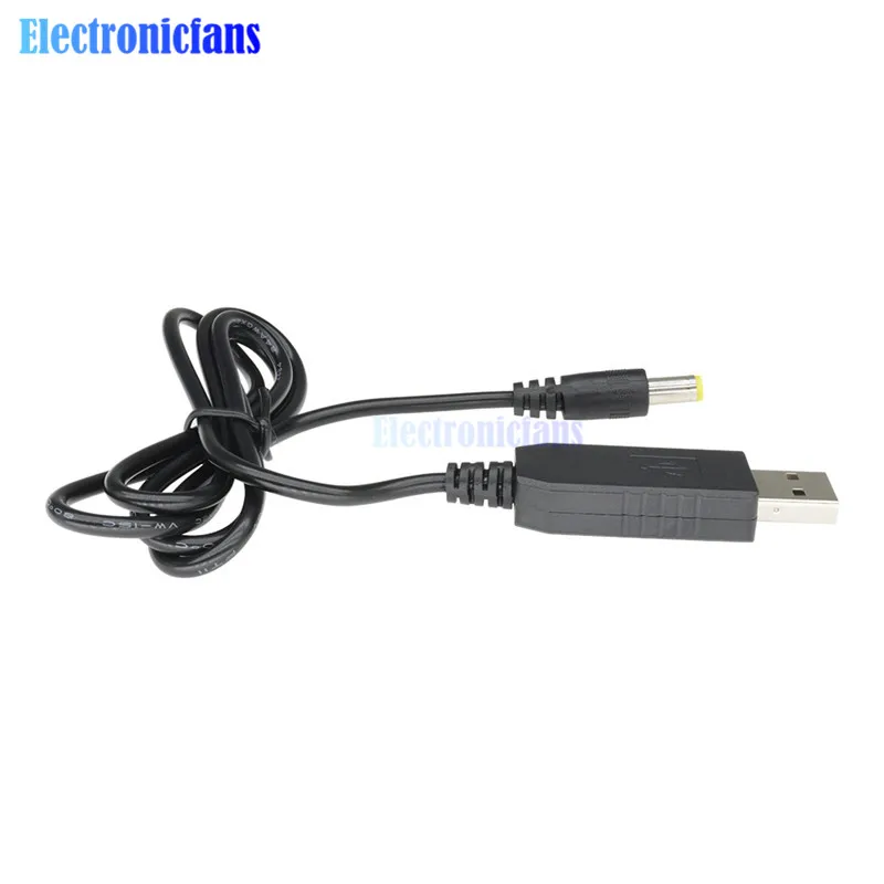 Кабель преобразователь diymore USB с 5 в пост. Тока на 12 2 1x5 мм|usb dc|usb dc 5vstep up module |