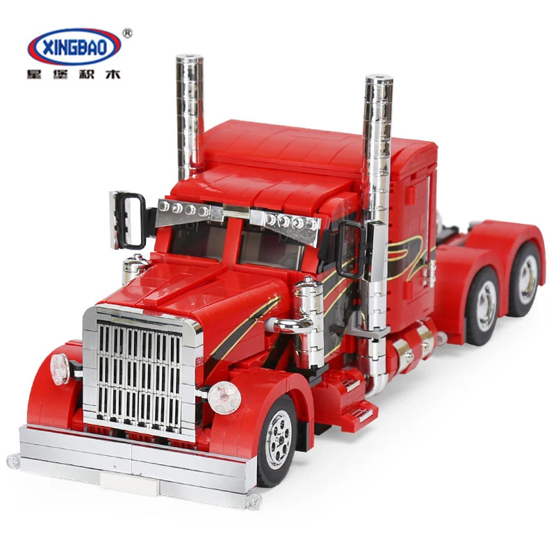 

XingBao Genuine 03012 1505Pcs Technic MOC Series The Red Monster Set Children Educational Building Blocks Bricks Toys Model Gift
