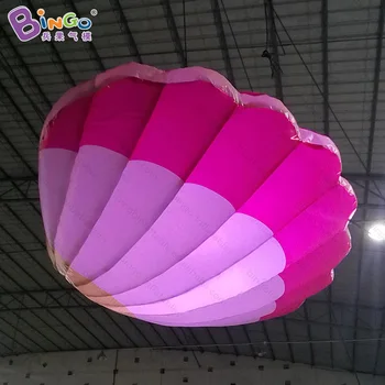 

2019 HOT SALES 1.5m inflatable lighting LED shell model lamp giant shell balloon ocean theme item personalized for decorating