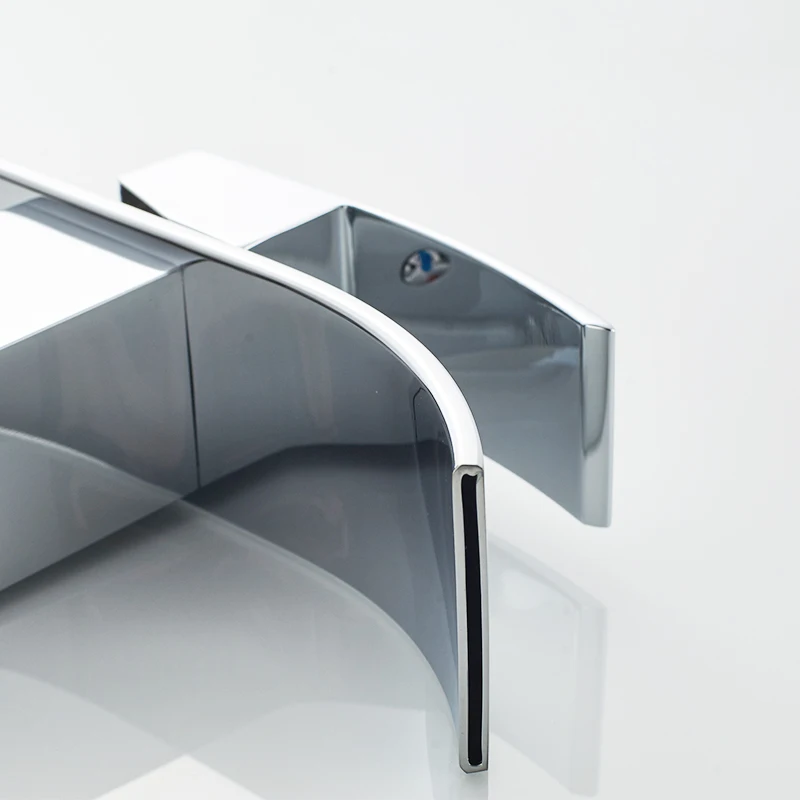 ROVATE Bathroom Basin Faucet Waterfall Deck