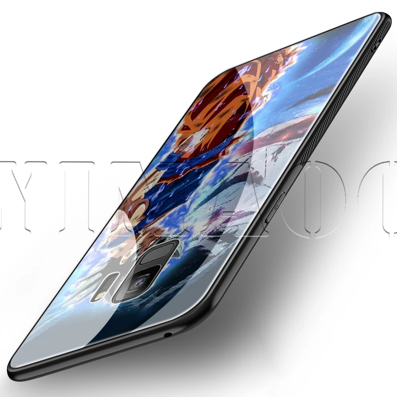 YIMAOC Dragon Ball Son Goku стеклянный чехол для samsung Galaxy S7 S8 S9 S10 Note 8 9 10 Plus A50 A10 A70 A20