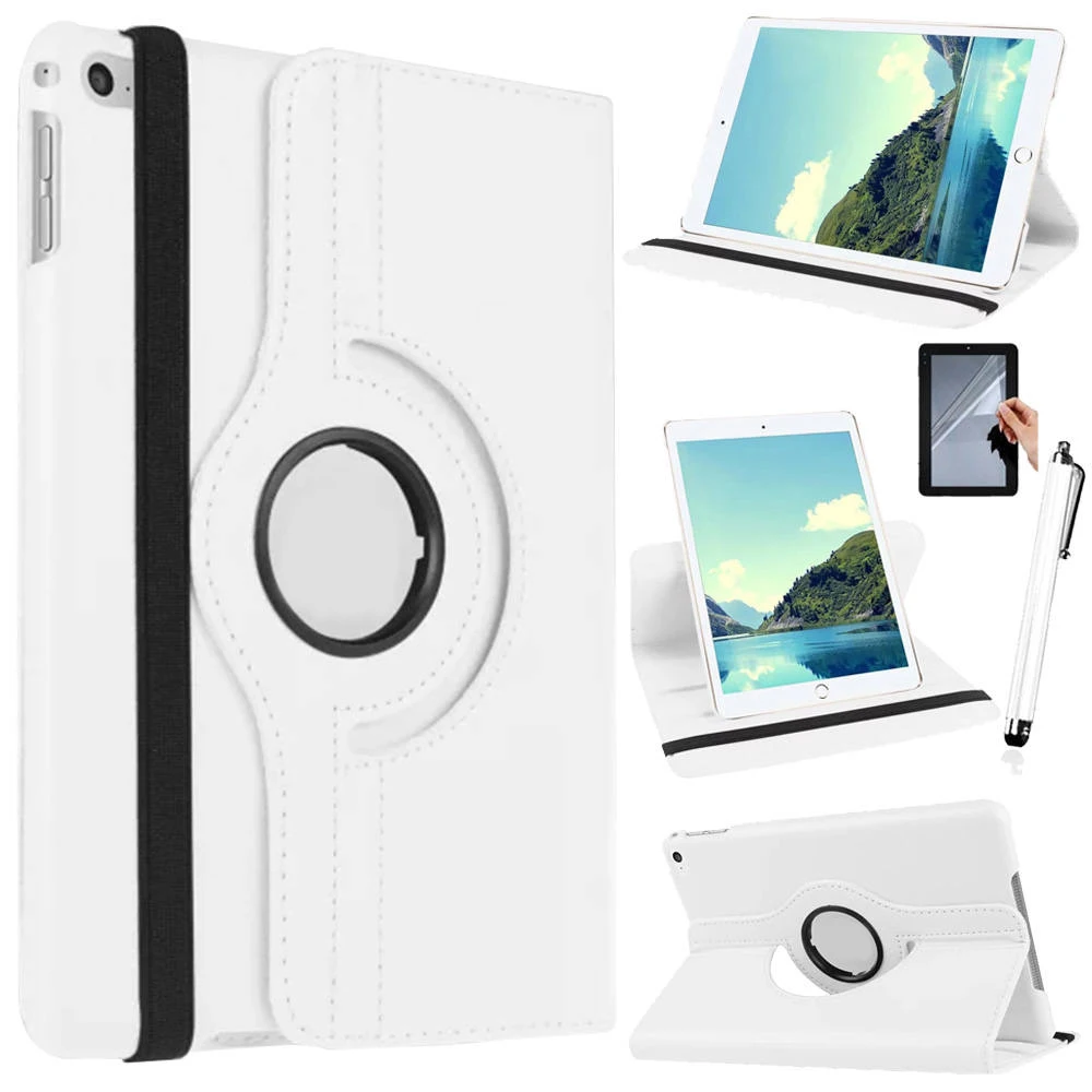 360 Rotating Case Stand Cover For iPad Mini 1 2 3 PU Leather Flip Case Smart Cover Auto Sleep Wake Tablet Case for iPad mini 1 2 3 (10)